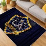 mls los angeles galaxy soccer team logo sport carpet area rug home decor gift living room lagfc24