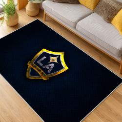 MLS Los Angeles Galaxy Soccer Team Logo Sport Carpet Area Rug Home Decor Gift Lagfc28