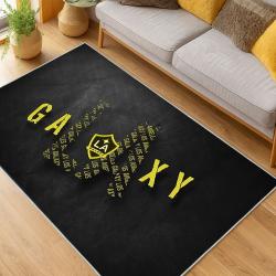 MLS Los Angeles Galaxy Soccer Team Logo Sport Carpet Area Rug Home Decor Gift Lagfc29