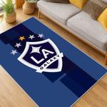 mls los angeles galaxy soccer team logo sport carpet area rug home decor gift living room lagfc33