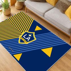 MLS Los Angeles Galaxy Soccer Team Logo Sport Carpet Area Rug Home Decor Gift Lagfc4