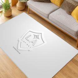 MLS Los Angeles Galaxy Soccer Team Logo Sport Carpet Area Rug Home Decor Gift Lagfc41