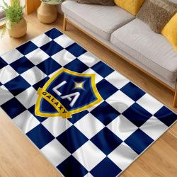 MLS Los Angeles Galaxy Soccer Team Logo Sport Carpet Area Rug Home Decor Gift Lagfc47