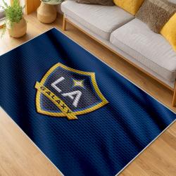 MLS Los Angeles Galaxy Soccer Team Logo Sport Carpet Area Rug Home Decor Gift Lagfc48