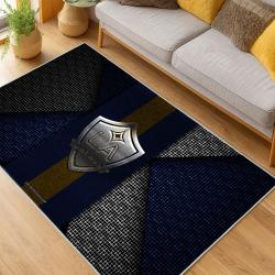 MLS Los Angeles Galaxy Soccer Team Logo Sport Carpet Area Rug Home Decor Gift Lagfc5