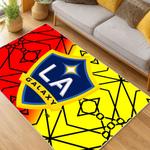 mls los angeles galaxy soccer team logo sport carpet area rug home decor gift living room lagfc51