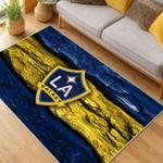 mls los angeles galaxy soccer team logo sport carpet area rug home decor gift living room lagfc53