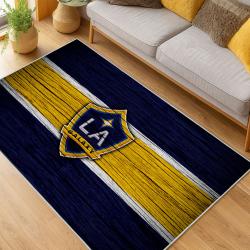 MLS Los Angeles Galaxy Soccer Team Logo Sport Carpet Area Rug Home Decor Gift Lagfc57