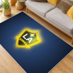 MLS Los Angeles Galaxy Soccer Team Logo Sport Carpet Area Rug Home Decor Gift Lagfc58