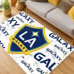 mls los angeles galaxy soccer team logo sport carpet area rug home decor gift living room lagfc6