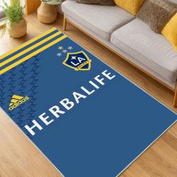MLS Los Angeles Galaxy Soccer Team Logo Sport Carpet Area Rug Home Decor Gift Lagfc63