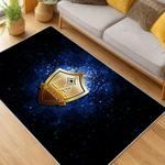mls los angeles galaxy soccer team logo sport carpet area rug home decor gift living room lagfc64