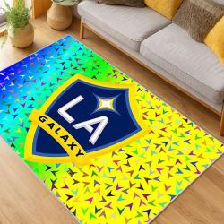 MLS Los Angeles Galaxy Soccer Team Logo Sport Carpet Area Rug Home Decor Gift Lagfc66