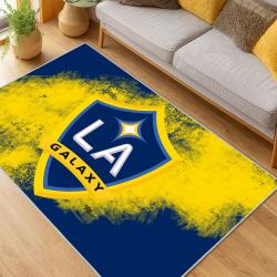 MLS Los Angeles Galaxy Soccer Team Logo Sport Carpet Area Rug Home Decor Gift Lagfc69