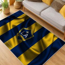 MLS Los Angeles Galaxy Soccer Team Logo Sport Carpet Area Rug Home Decor Gift Lagfc72