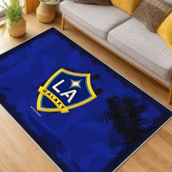 MLS Los Angeles Galaxy Soccer Team Logo Sport Carpet Area Rug Home Decor Gift Lagfc73