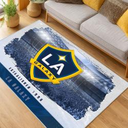MLS Los Angeles Galaxy Soccer Team Logo Sport Carpet Area Rug Home Decor Gift Lagfc75
