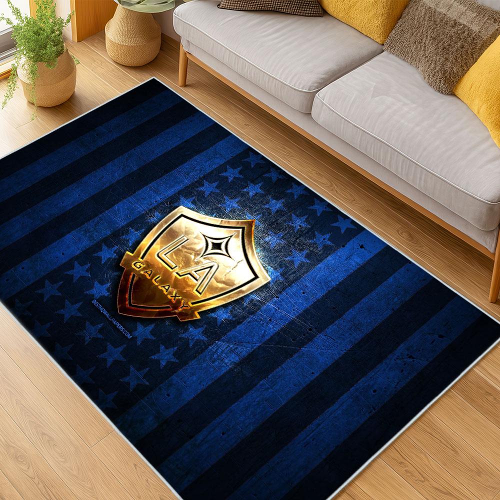 MLS Los Angeles Galaxy Soccer Team Logo Sport Carpet Area Rug Home Decor Gift Lagfc77 mls los angeles galaxy soccer team logo sport carpet area rug home decor gift living room lagfc77