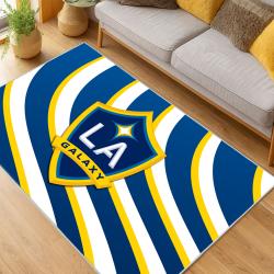 MLS Los Angeles Galaxy Soccer Team Logo Sport Carpet Area Rug Home Decor Gift Lagfc83