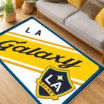 mls los angeles galaxy soccer team logo sport carpet area rug home decor gift living room lagfc85