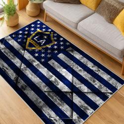 MLS Los Angeles Galaxy Soccer Team Logo Sport Carpet Area Rug Home Decor Gift Lagfc93