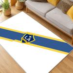 mls los angeles galaxy soccer team logo sport carpet area rug home decor gift living room lagfc96