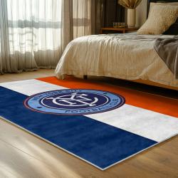 mls new york city fc soccer team logo sport carpet area rug home decor gift idea for fans bedroom nycfc100