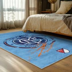 mls new york city fc soccer team logo sport carpet area rug home decor gift idea for fans bedroom nycfc111