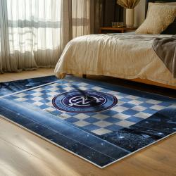 mls new york city fc soccer team logo sport carpet area rug home decor gift idea for fans bedroom nycfc13