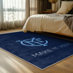 mls new york city fc soccer team logo sport carpet area rug home decor gift idea for fans bedroom nycfc20