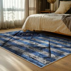 mls new york city fc soccer team logo sport carpet area rug home decor gift idea for fans bedroom nycfc28