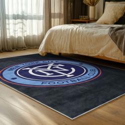 mls new york city fc soccer team logo sport carpet area rug home decor gift idea for fans bedroom nycfc40