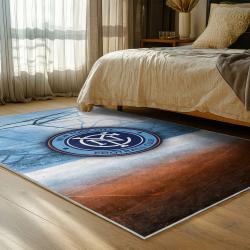 mls new york city fc soccer team logo sport carpet area rug home decor gift idea for fans bedroom nycfc49