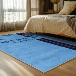 mls new york city fc soccer team logo sport carpet area rug home decor gift idea for fans bedroom nycfc58