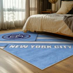mls new york city fc soccer team logo sport carpet area rug home decor gift idea for fans bedroom nycfc64