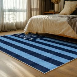 mls new york city fc soccer team logo sport carpet area rug home decor gift idea for fans bedroom nycfc70