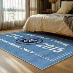 mls new york city fc soccer team logo sport carpet area rug home decor gift idea for fans bedroom nycfc71