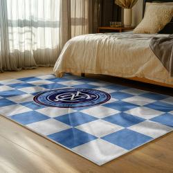 mls new york city fc soccer team logo sport carpet area rug home decor gift idea for fans bedroom nycfc94
