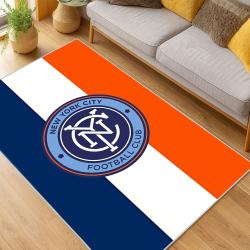 MLS New York City Fc Soccer Team Logo Sport Carpet Area Rug Home Decor Gift Idea For Fans NYCFC100