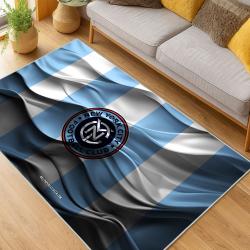 MLS New York City Fc Soccer Team Logo Sport Carpet Area Rug Home Decor Gift Idea For Fans NYCFC103