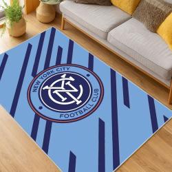 MLS New York City Fc Soccer Team Logo Sport Carpet Area Rug Home Decor Gift Idea For Fans NYCFC107