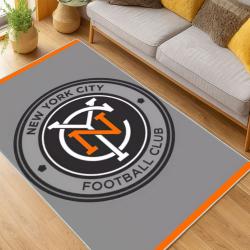 MLS New York City Fc Soccer Team Logo Sport Carpet Area Rug Home Decor Gift Idea For Fans NYCFC108
