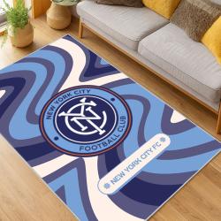 MLS New York City Fc Soccer Team Logo Sport Carpet Area Rug Home Decor Gift Idea For Fans NYCFC12