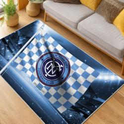 MLS New York City Fc Soccer Team Logo Sport Carpet Area Rug Home Decor Gift Idea For Fans NYCFC13