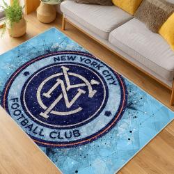 MLS New York City Fc Soccer Team Logo Sport Carpet Area Rug Home Decor Gift Idea For Fans NYCFC15