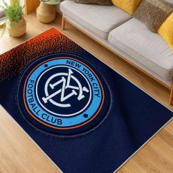 MLS New York City Fc Soccer Team Logo Sport Carpet Area Rug Home Decor Gift Idea For Fans NYCFC2