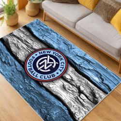 MLS New York City Fc Soccer Team Logo Sport Carpet Area Rug Home Decor Gift Idea For Fans NYCFC26