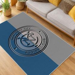 MLS New York City Fc Soccer Team Logo Sport Carpet Area Rug Home Decor Gift Idea For Fans NYCFC30