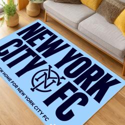 MLS New York City Fc Soccer Team Logo Sport Carpet Area Rug Home Decor Gift Idea For Fans NYCFC4
