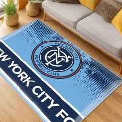 MLS New York City Fc Soccer Team Logo Sport Carpet Area Rug Home Decor Gift Idea For Fans NYCFC47